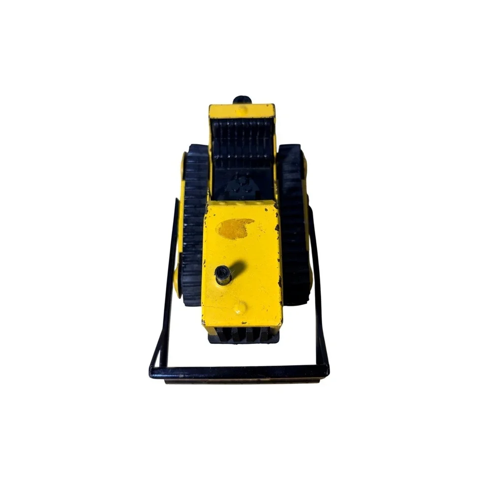 Tonka Bulldozer VTG 1970s‎ Pressed Steel Yellow Black Construction Nostalgic Toy